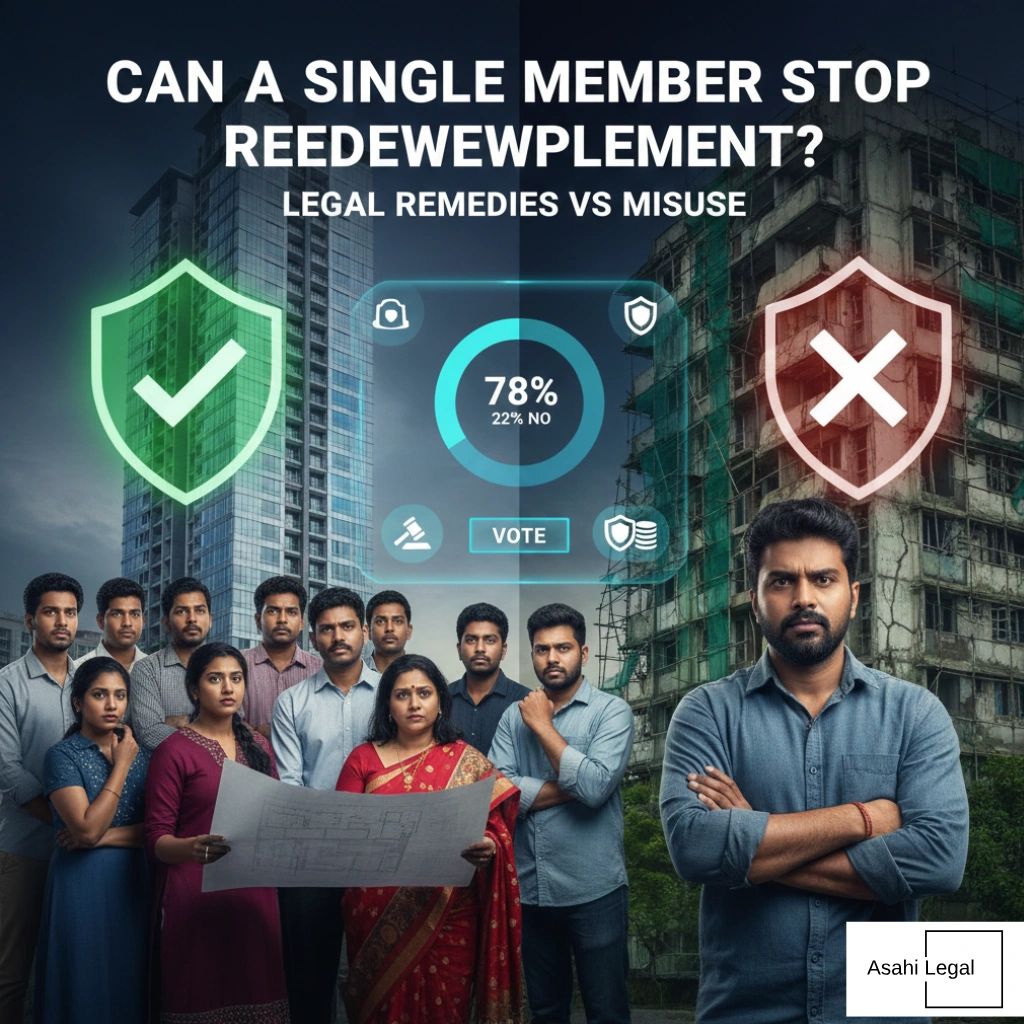 One vs. Many: Can a Single Member Legally Stop Redevelopment?