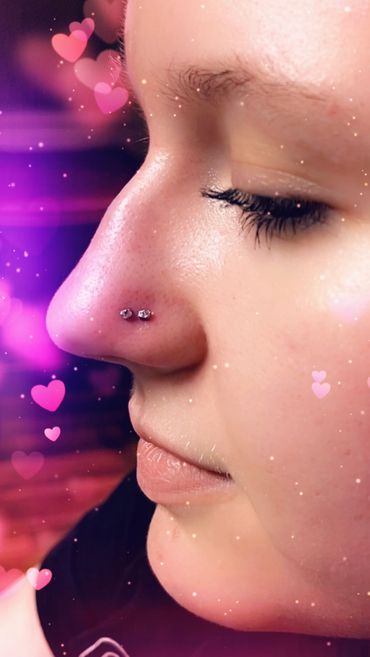 double nose ring 