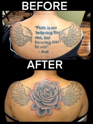 back cover up tattoo