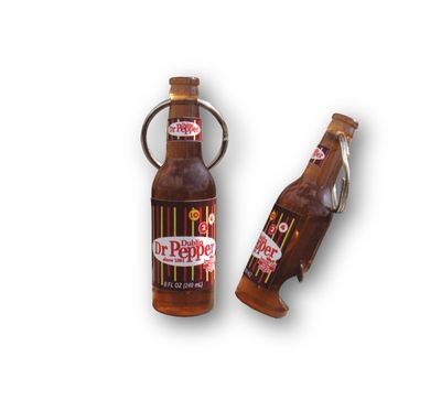 Brown Mini Bottle Shaped Bottle Opener