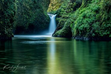Elway, Emeral falls, Gorge, 
Punch Bowl Falls, Oregon, Wakeena falls, Columbia Gorge, waterfall