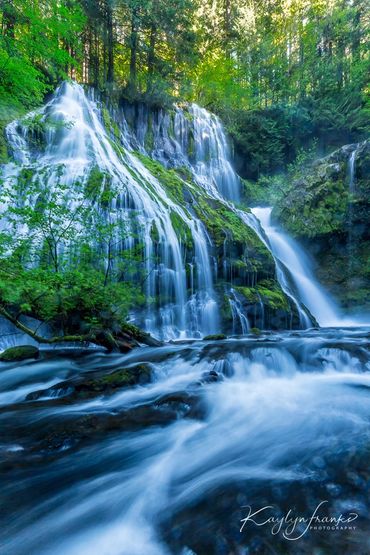  Panther falls, ripples, Washington, waterfall, Columbia Gorge, Kaylyn Franks Photography, water