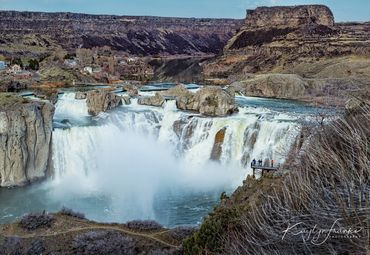 powerful,  Shoshone Falls, Snake River, Southern Idaho, stream, travel, Twin Falls, waterfall, 