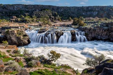 Cauldron Linn, flowing, grass, green, Idaho, Kaylyn Franks, landmark, Snake River, Southern Idaho,