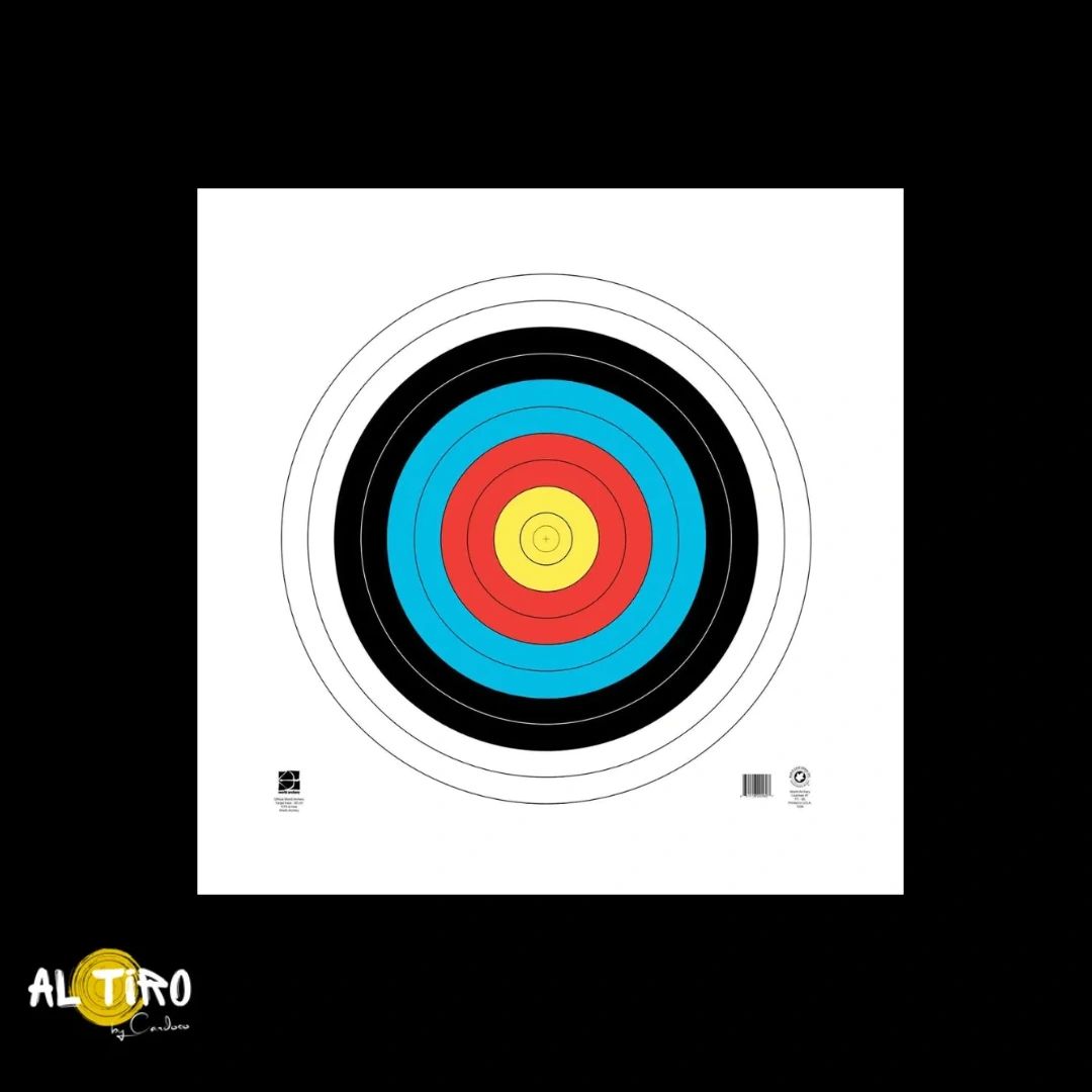 MAPLE LEAF WORLD ARCHERY OFFICIAL WATERPROOF TARGET FACE (122cm)