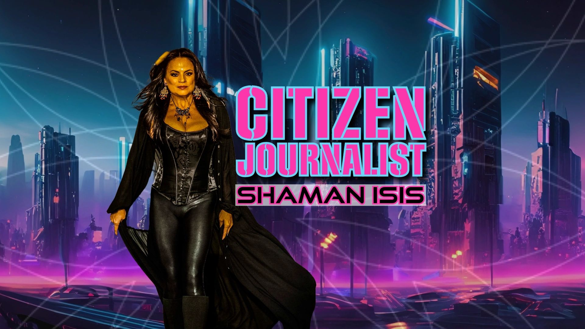 An image for the podcast Citizen Journalist with Shaman Isis 