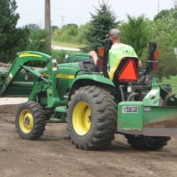 Proper grading and ground preparation requires expertise and time.