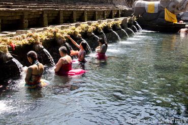 Medicine water at Tirta Empul