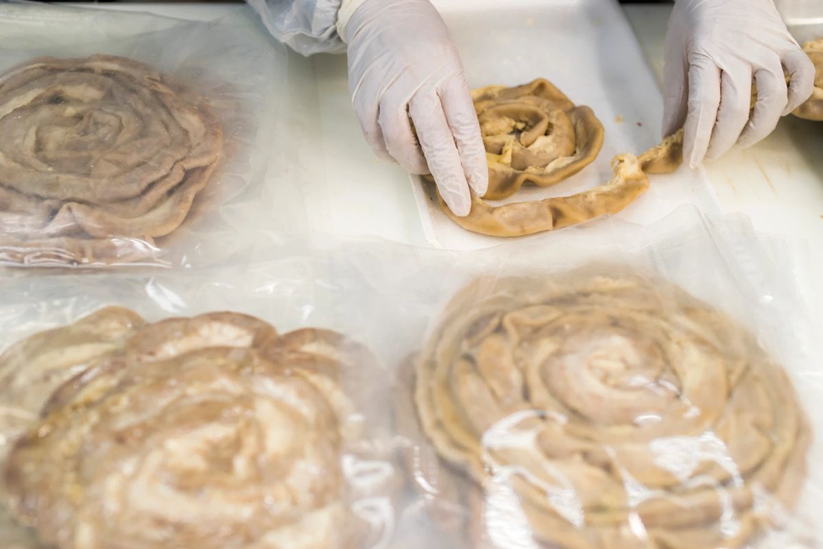 송아지 곱창 Cooked beef intestine 220g