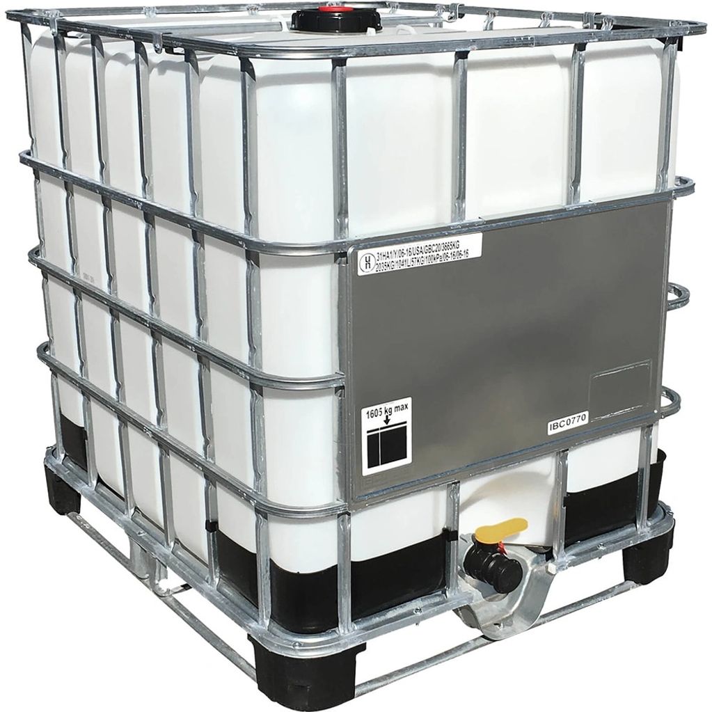 Atlanta Georgia 275 Gallon IBC Tote Washed Food Grade plastic poly barrel barrels drum drums 