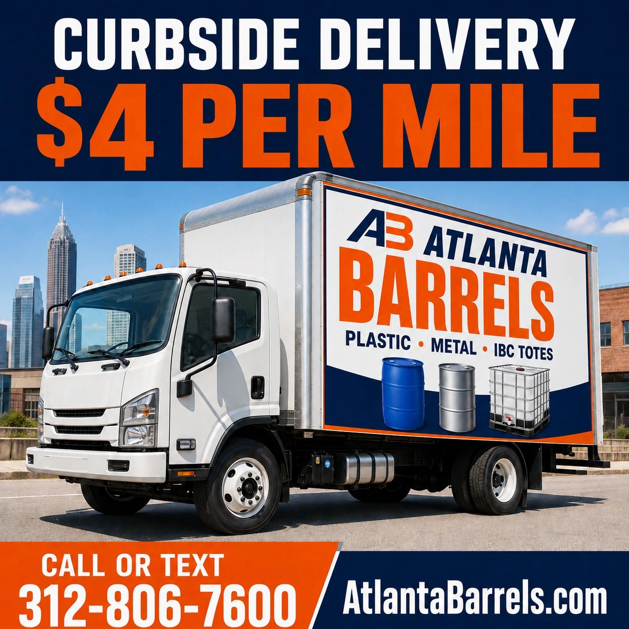 DELIVERY 🚚 BARREL BARRELS DRUM DRUMS PLASTIC METAL POLY STEEL WOOD STAINLESS 