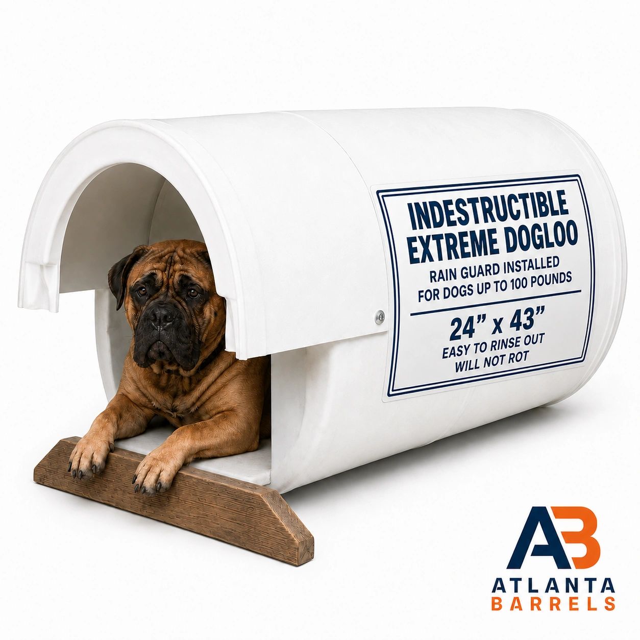 ATLANTA GEORGIA DOGLOO IGLOO DOG HOUSE DOGHOUSE DOG-HOUSE KENNEL CAGE CRATE PEN BOX 