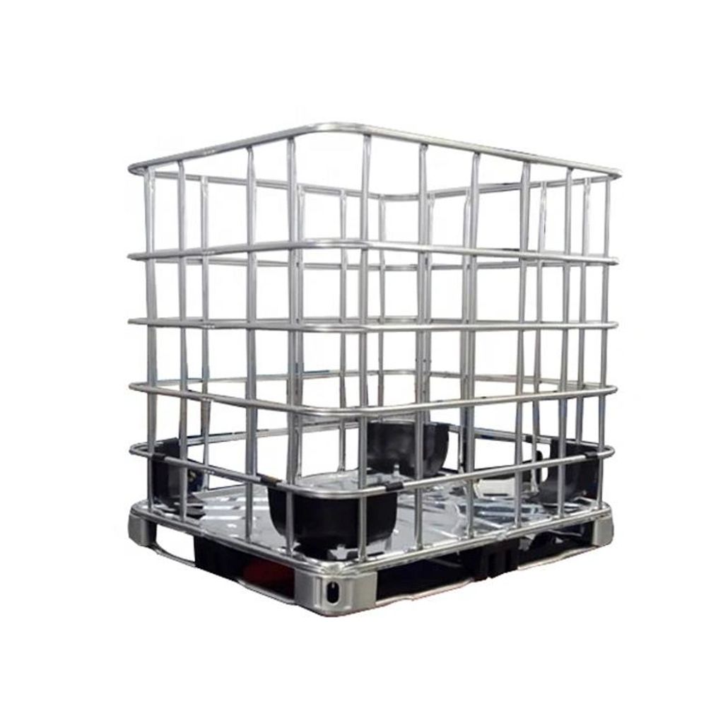 Atlanta Georgia 275 Gallon IBC Tote Cage popular for firewood storage (each holds 1/2 cord)