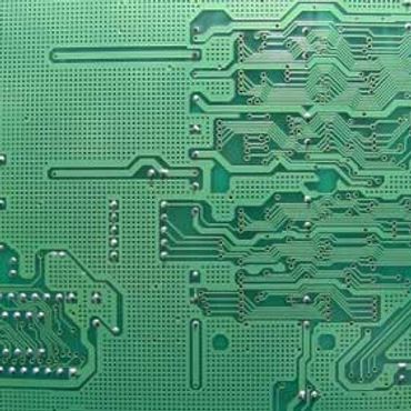 Green and white textured abstract