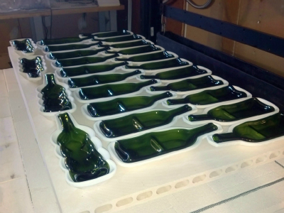 33 Bottle Fusing Molds ideas