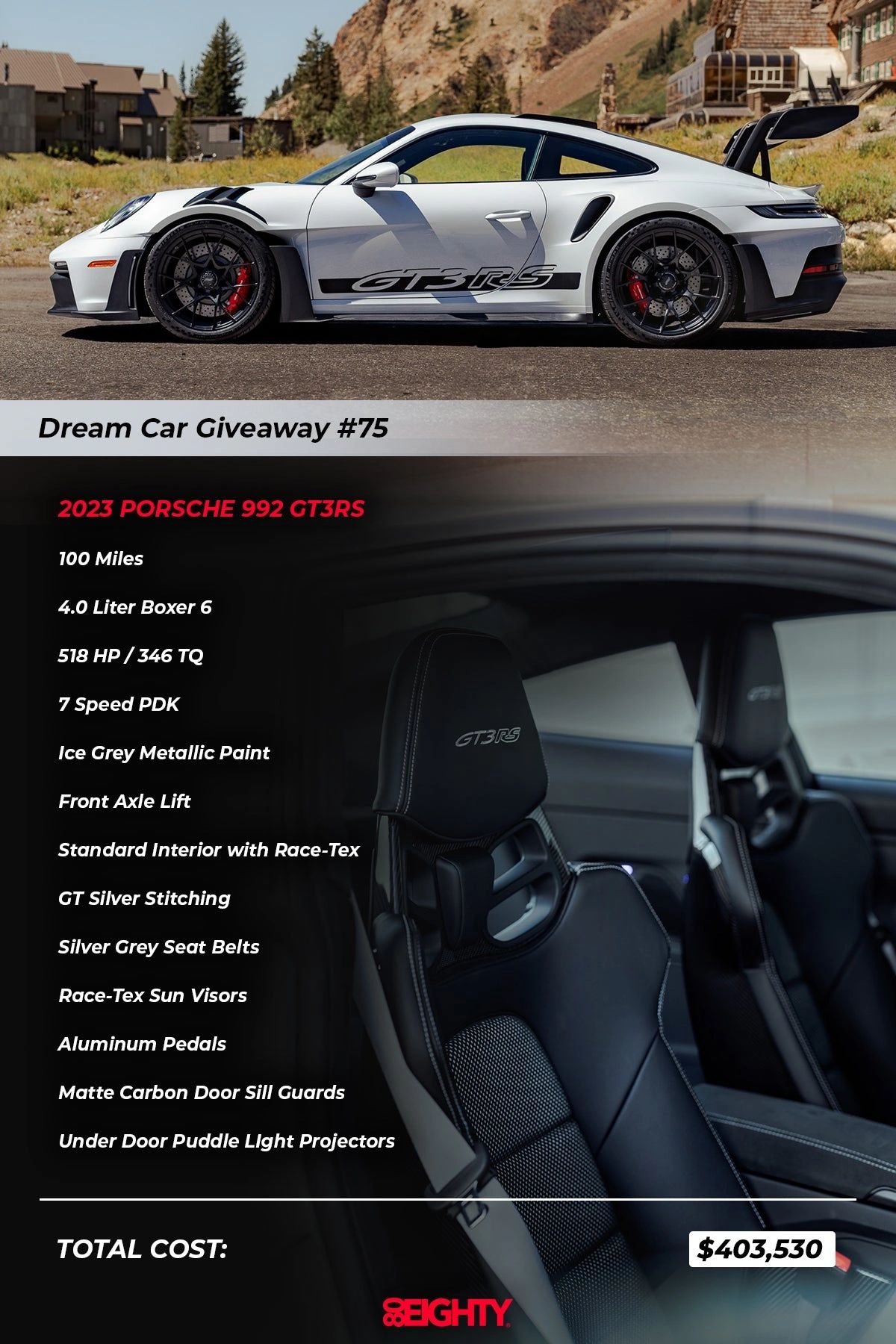 My Dream Car Giveaway - Win Weekly Entry for a Dream Car Plus Cash, Win