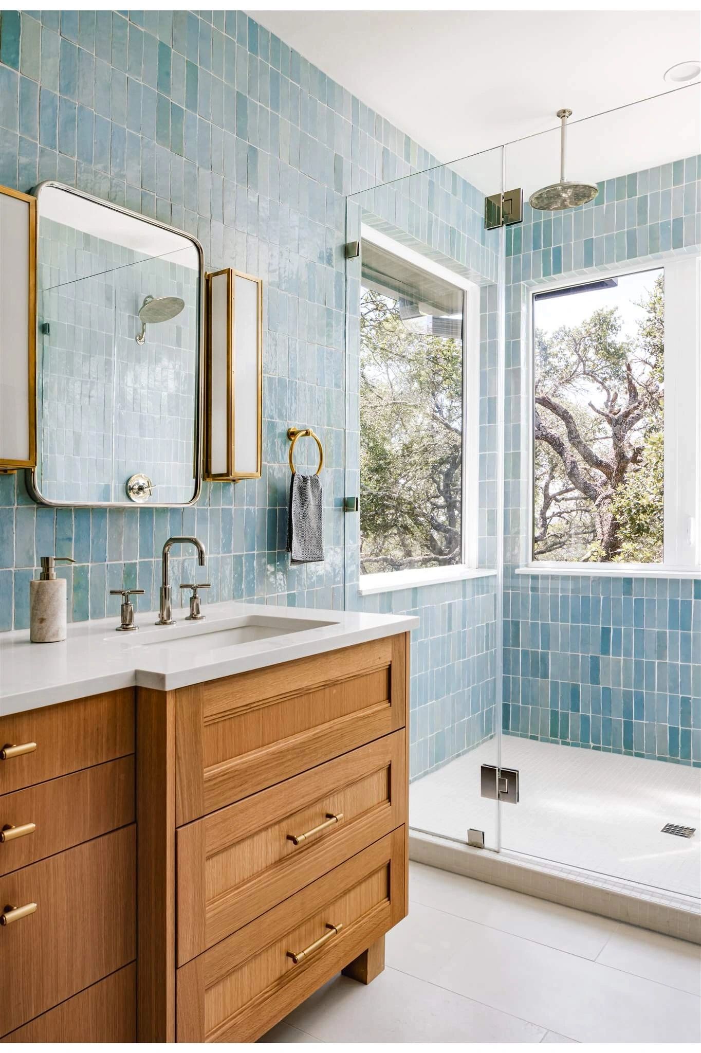 Pensacola tile shower remodel
