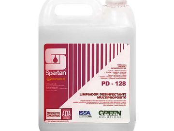 pd 128, desinfectante, virucida, bactericida, covid19, spartan, limpdexa, amonio cuaternario