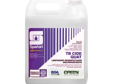 tb cide quat, desinfectante, virucida, covid19, sars, cov2, spartan, limpdexa, amonio cuaternario