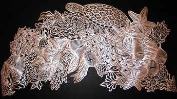 Gallery- Hand cut paper artwork