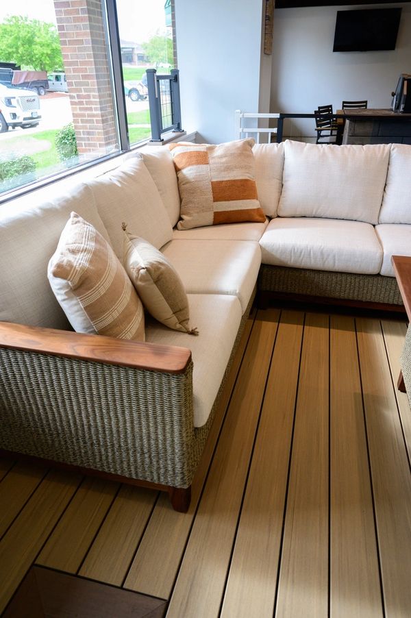 Wicker sectional patio furniture
