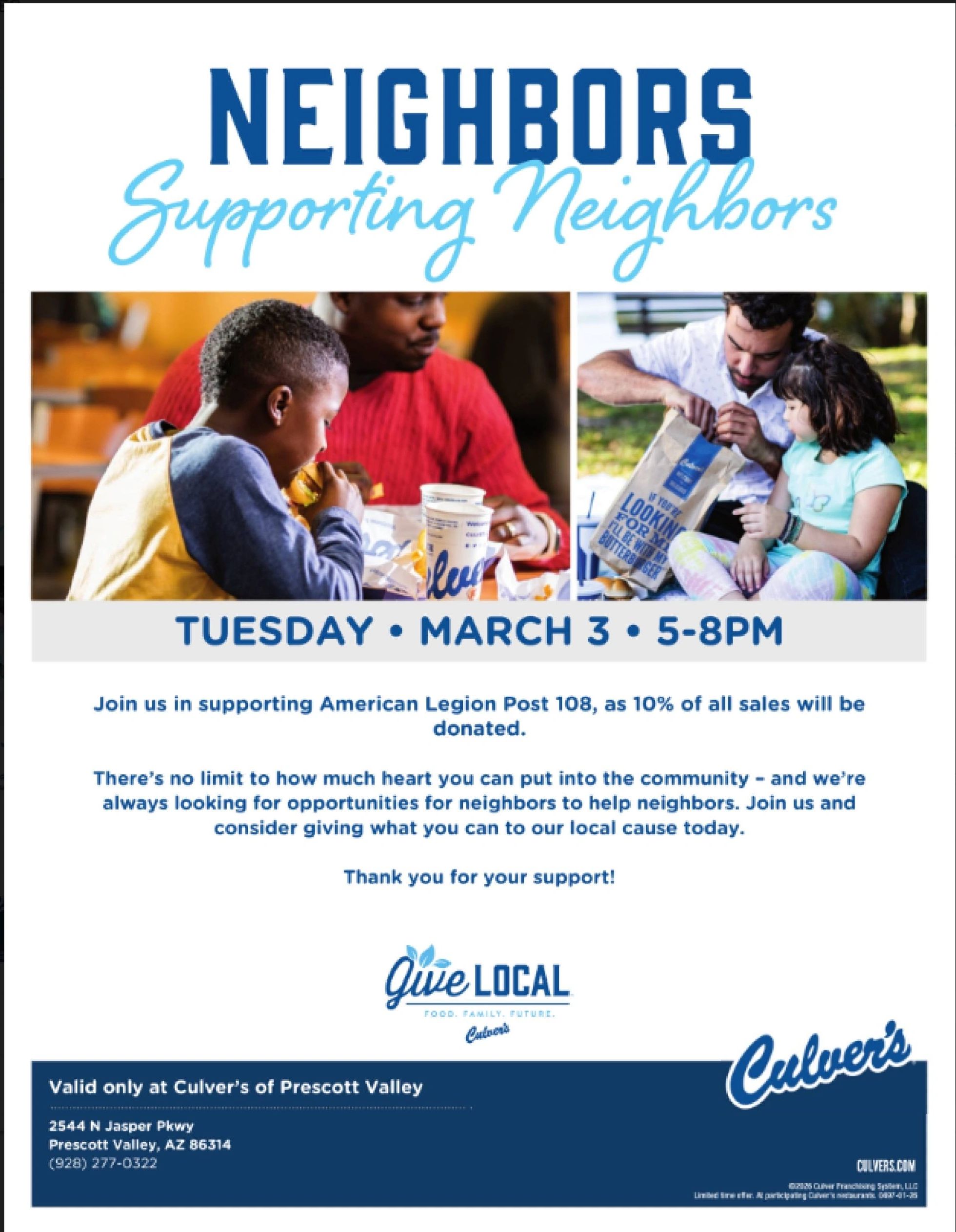 Come join us for some great food!
