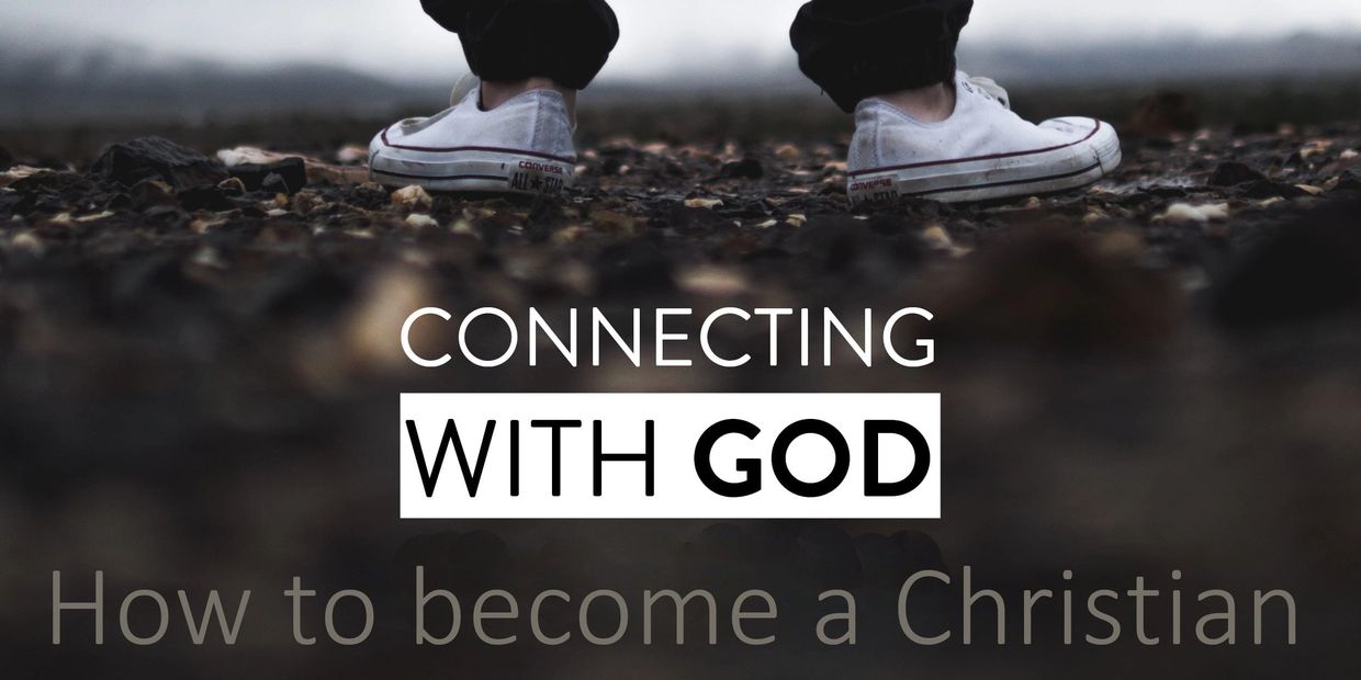 A young person wanting to know how to become a Christian