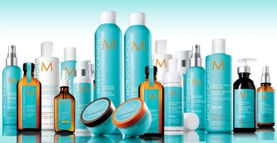 Moroccanoil hair care products