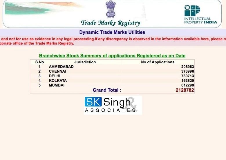 trademark registry website