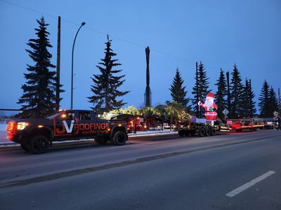 JV Roofing Vehicle