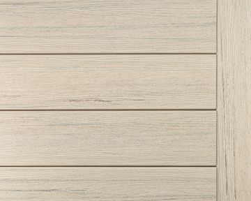 Light wood panels arranged horizontally and vertically.