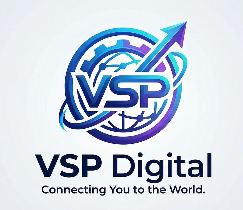 VSP Digital -
 A Digital Marketing & Promotion Agency's Logo