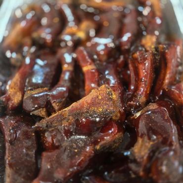 Barbeque pork spare ribs