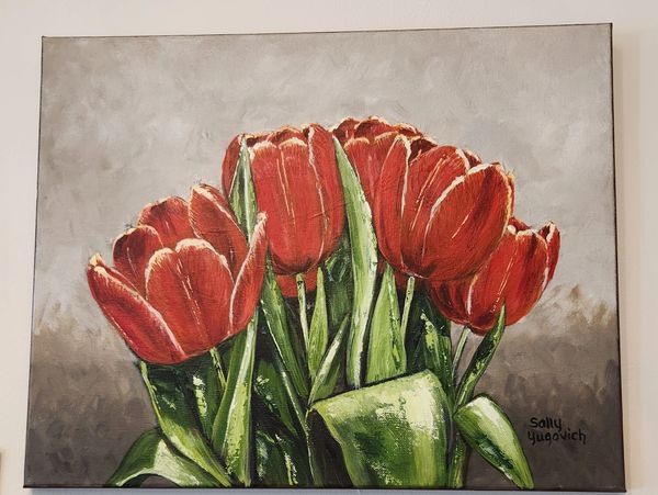Tulips by Sally Yugovich