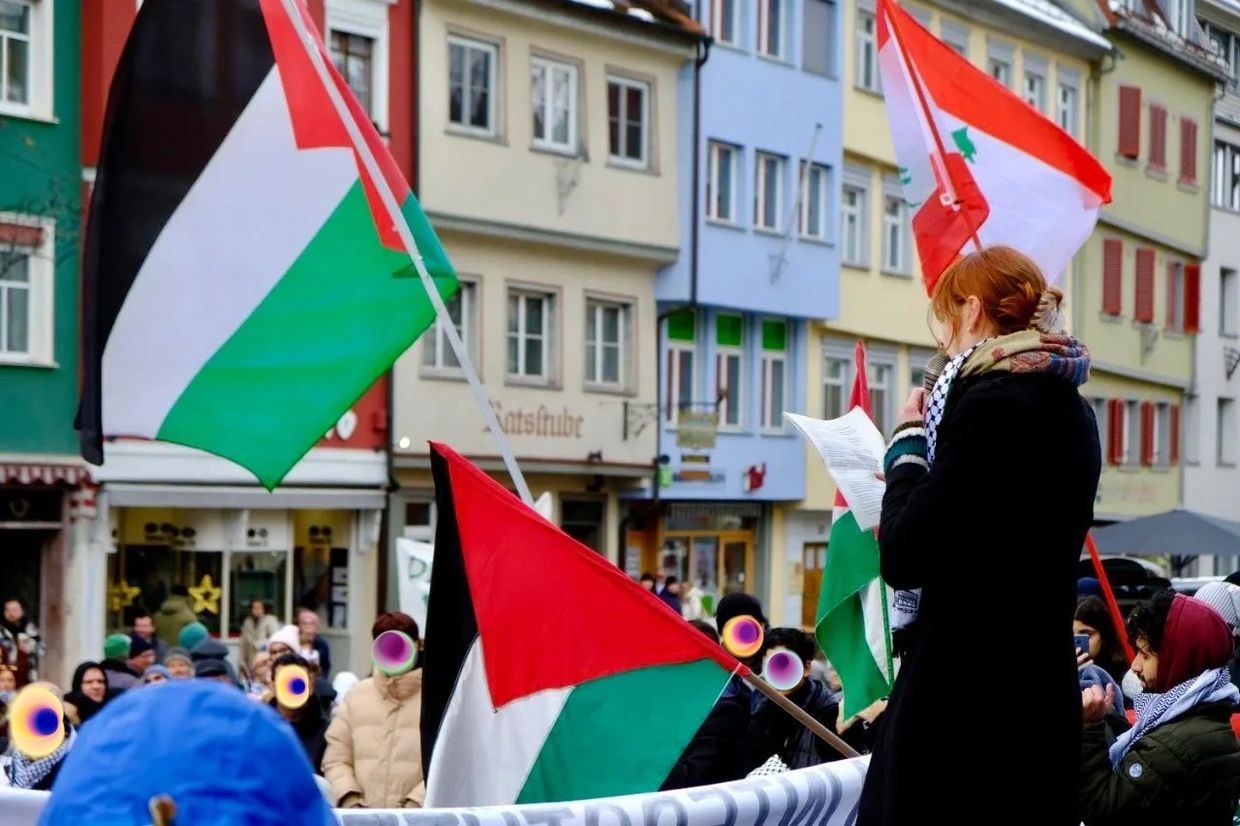 Protest für Palästina Ravensburg