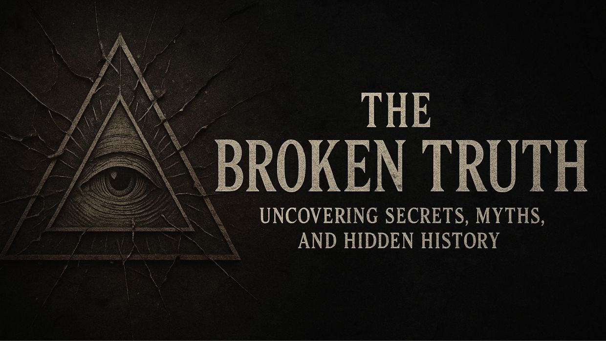 The Broken Truth logo with an all-seeing eye inside a triangle.