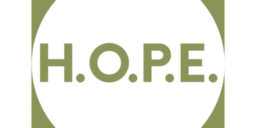 A graphic showing the acronym H.O.P.E.