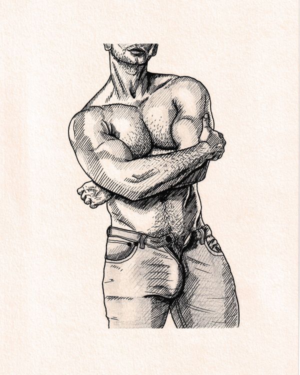Stud in denim