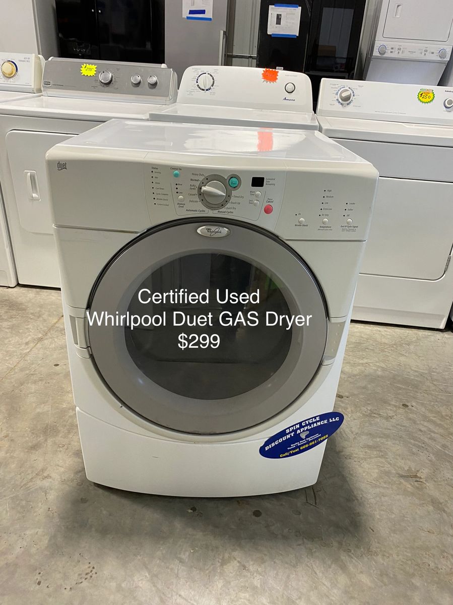 Certified Used - Whirlpool GAS Dryer