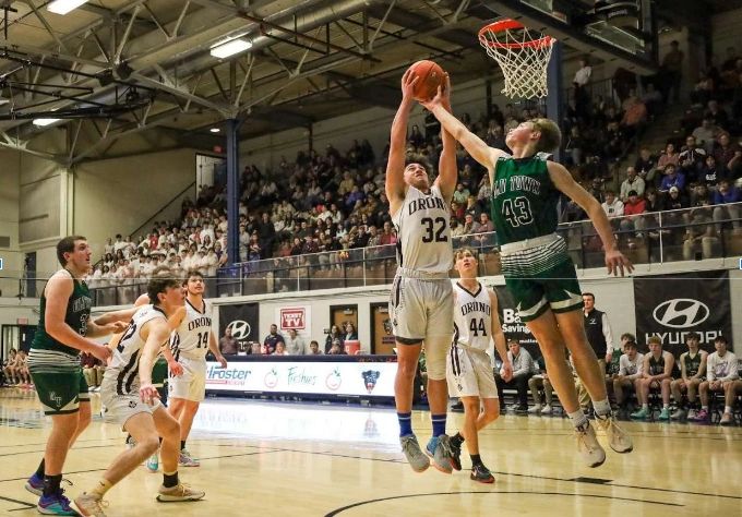 ORONO BEATS FIRST PLACE OLD TOWN IN