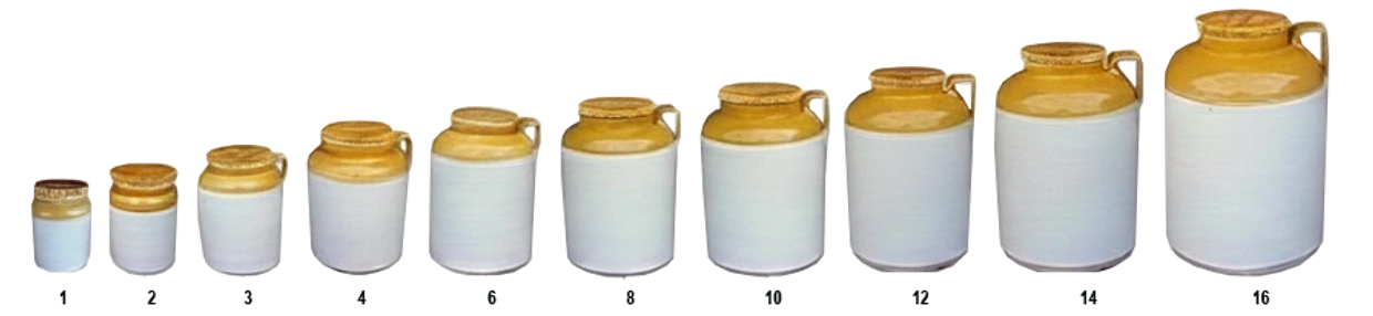 Ceramic food jar range