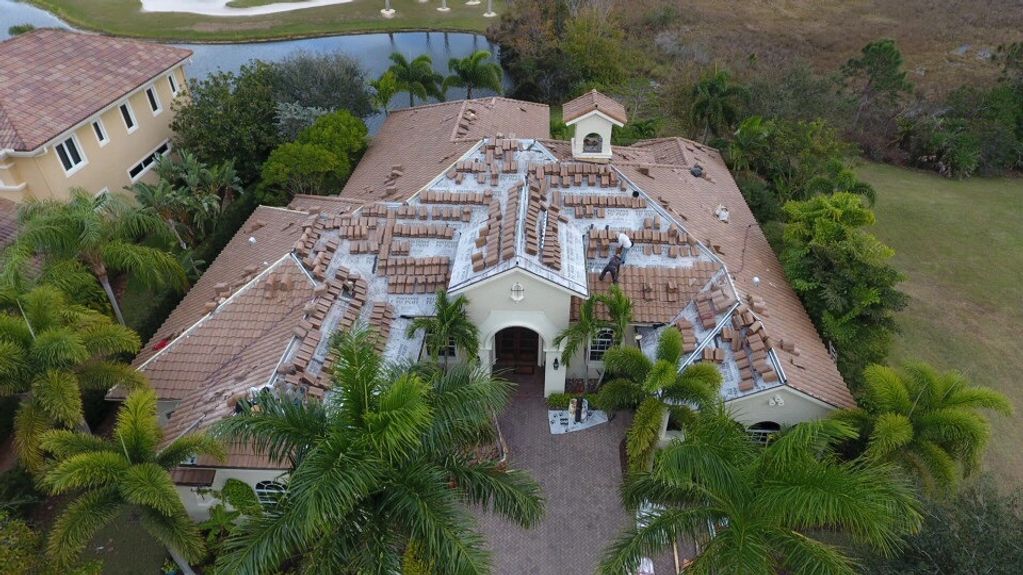 Tile Roof in Tesoro Country Club in Port Saint Lucie