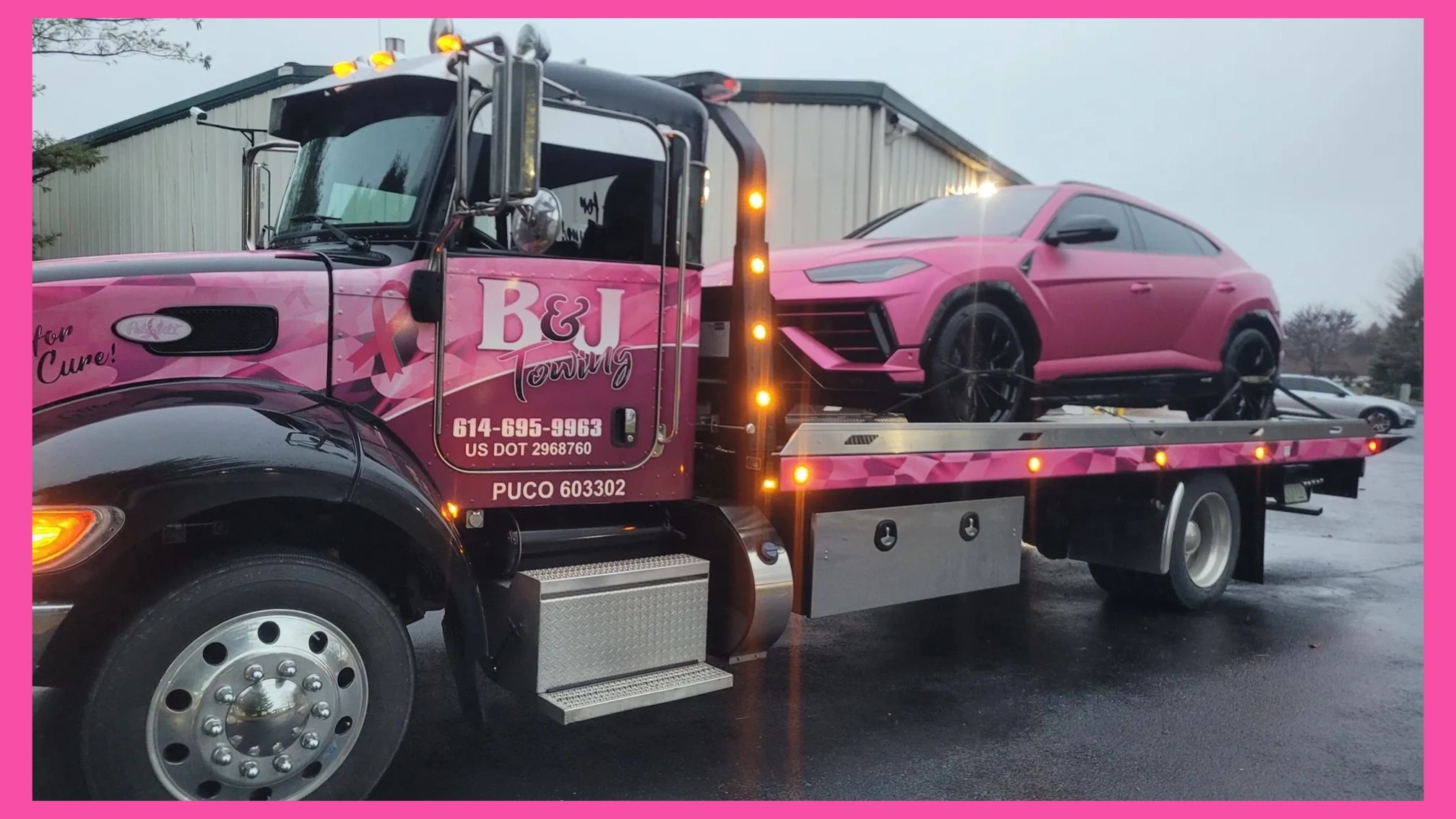 B & J Towing Service-Towing for a Cure! — Towing in New Albany, Ohio