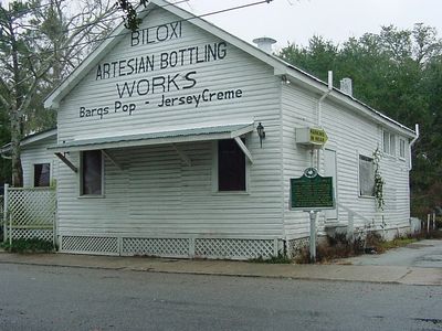 Biloxi Artesian Bottling Works, Keller Avenue Biloxi Mississippi