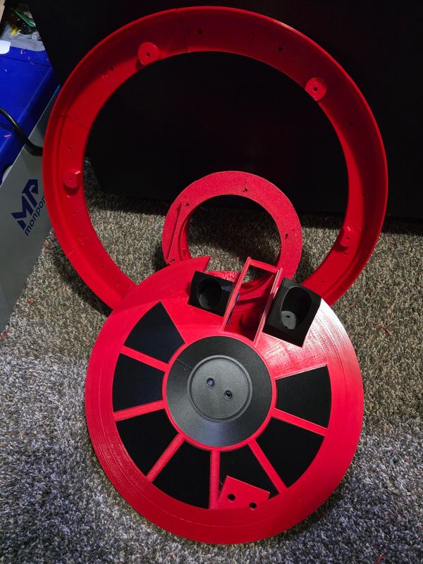 Starting the head of the Blastomech 