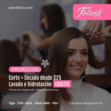 Promociones | Felicia - Salón De Belleza y Spa