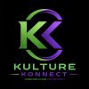 Logo featuring a stylized letter K with green and purple colors.