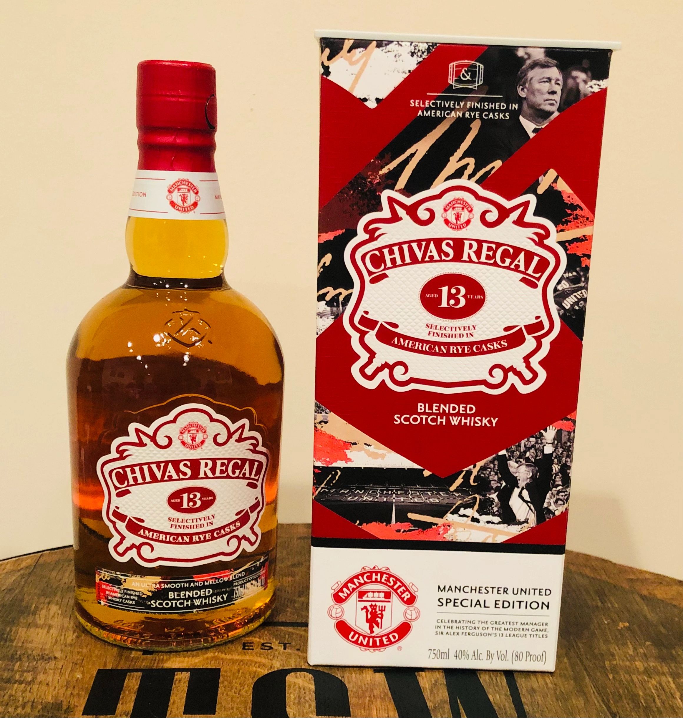 Pick of the Month – Chivas Regal 13 Manchester United