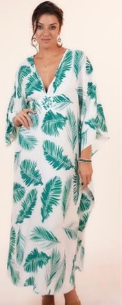 Maxi Leaf Dress