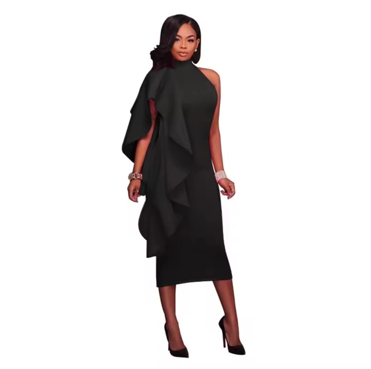 Black birthday dress